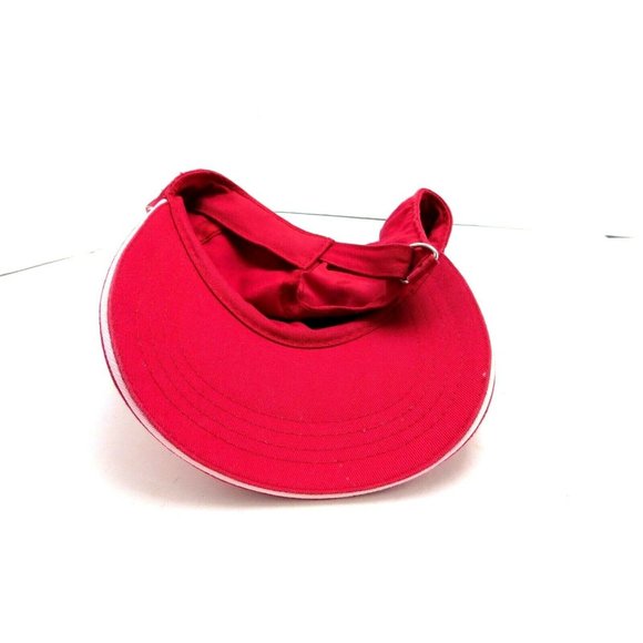 All Star Baseball Sports Hat Cap Strapback Red White - Picture 7 of 9